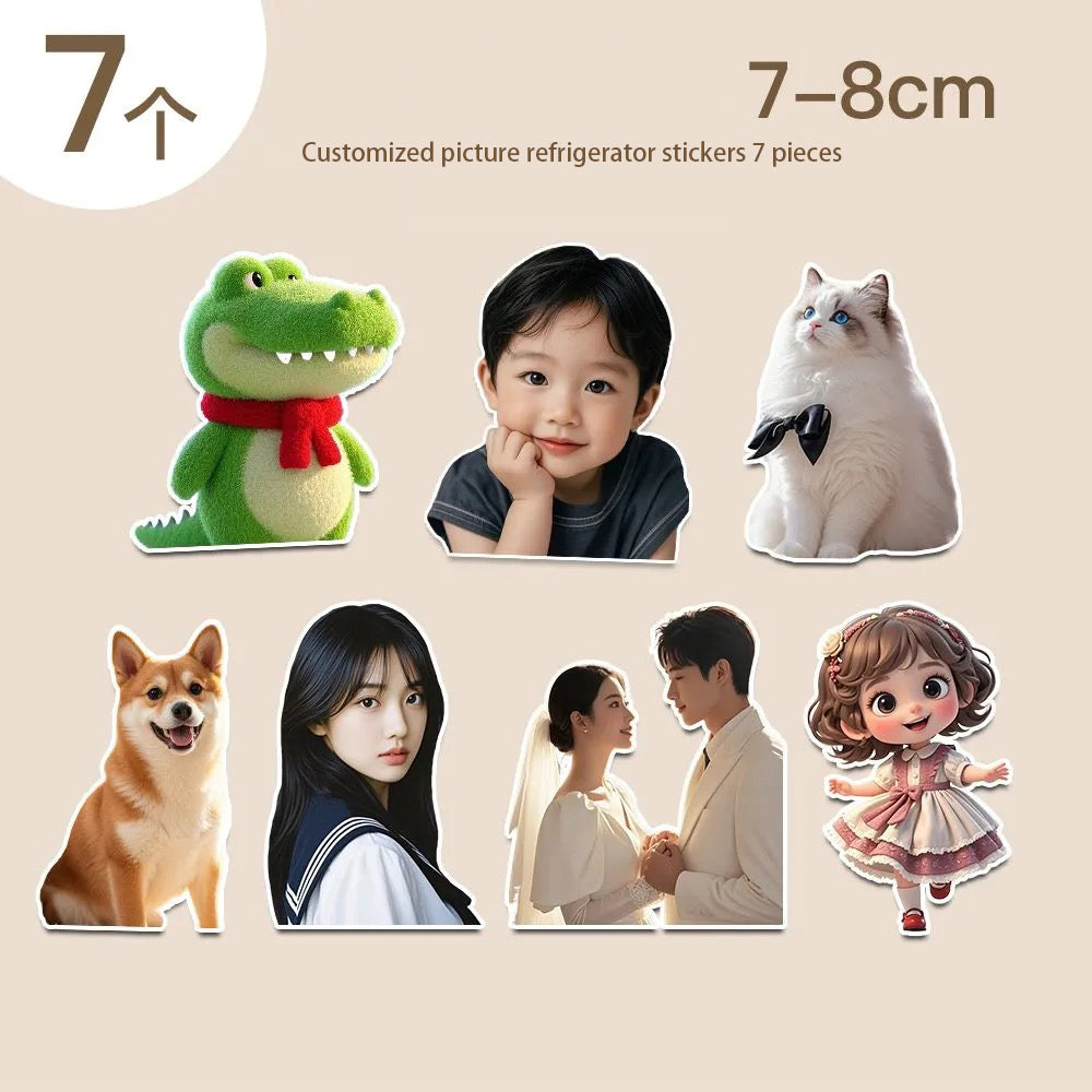 Custom Photo Fridge Magnets | DIY your design and photo – Free Shipping Worldwide