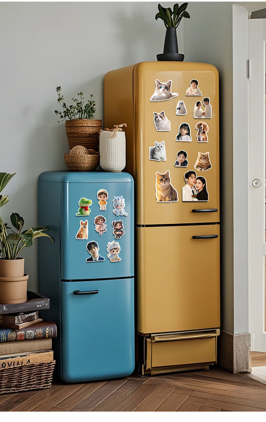 Custom Photo Fridge Magnets | DIY your design and photo – Free Shipping Worldwide