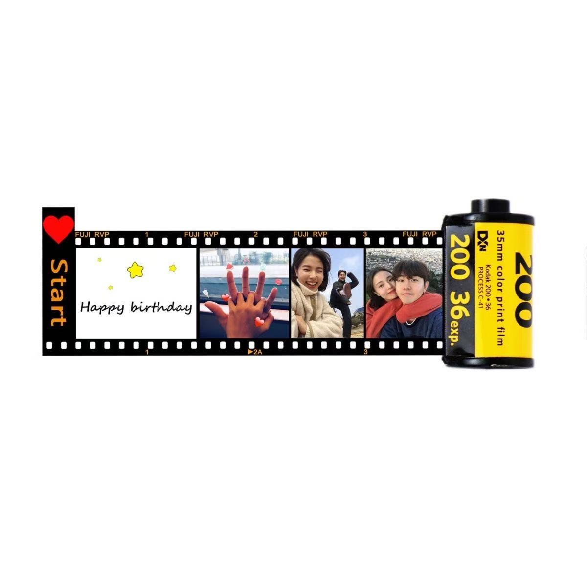 Personalized Film Album Customization - Creative Gifts with Wooden Gift Boxes, Global Shipping