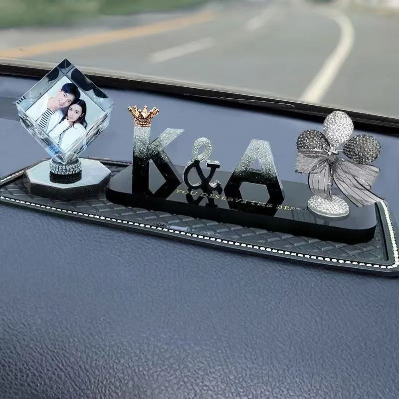 Unique Car Accessories for Men/Women - Upload Photo & Choose Letters Design Free Shipping