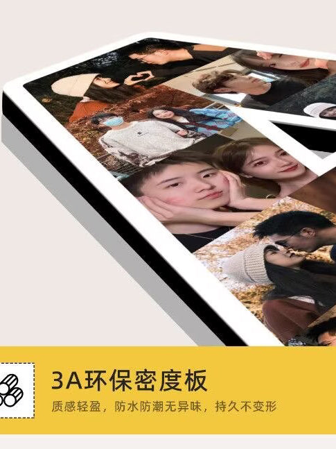 Custom Letter Photo Frame - Customize the A-Z letters with your photos to create personalized wall or desktop decoration