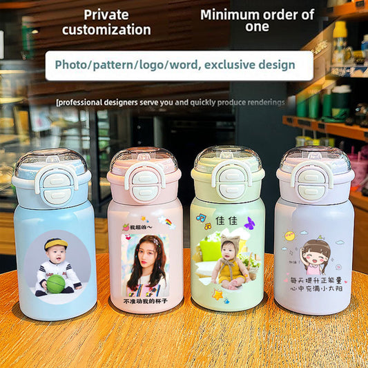 Customized kids thermos cup | DIY text, photo and logo printing online