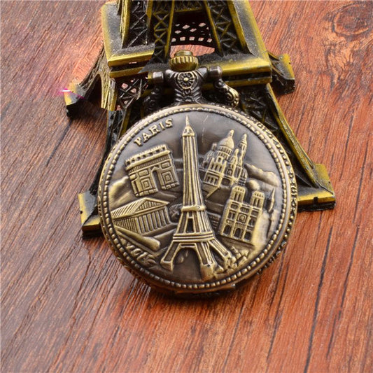 Personalized 46mm Pocket Watch - Vintage Style with Photo, Free Shipping