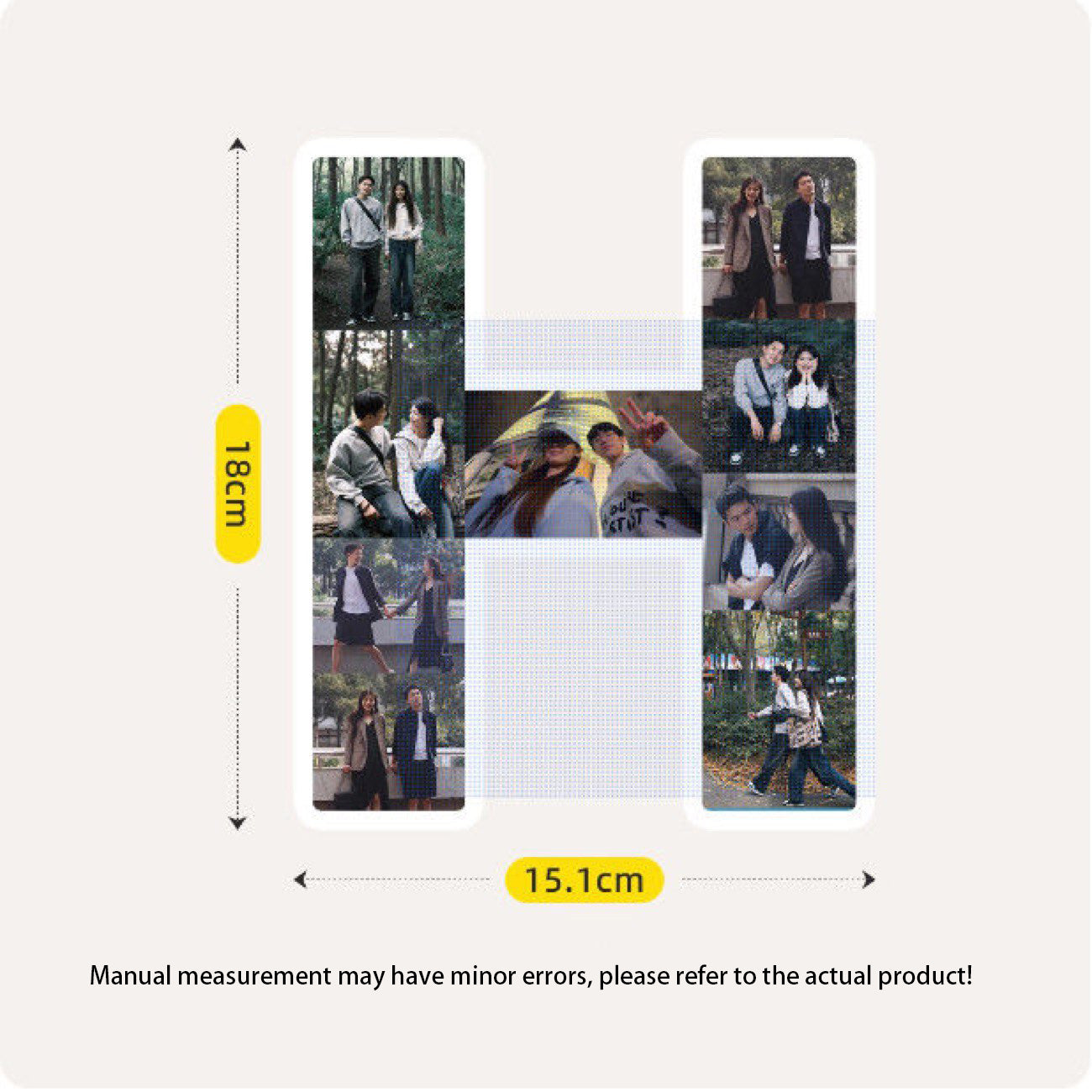 Custom Letter Photo Frame - Customize the A-Z letters with your photos to create personalized wall or desktop decoration